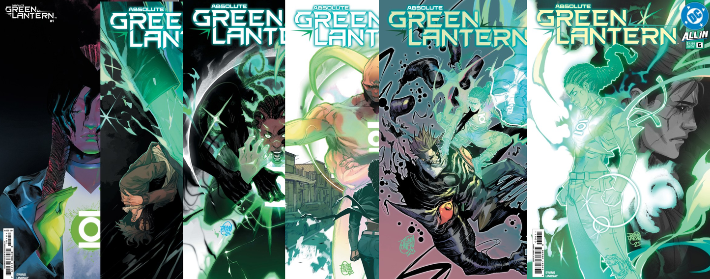 ABSOLUTE GREEN LANTERN COMIC PACK
