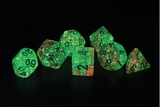 SIRIUS DICE SET - LOTUS GLOWWORM