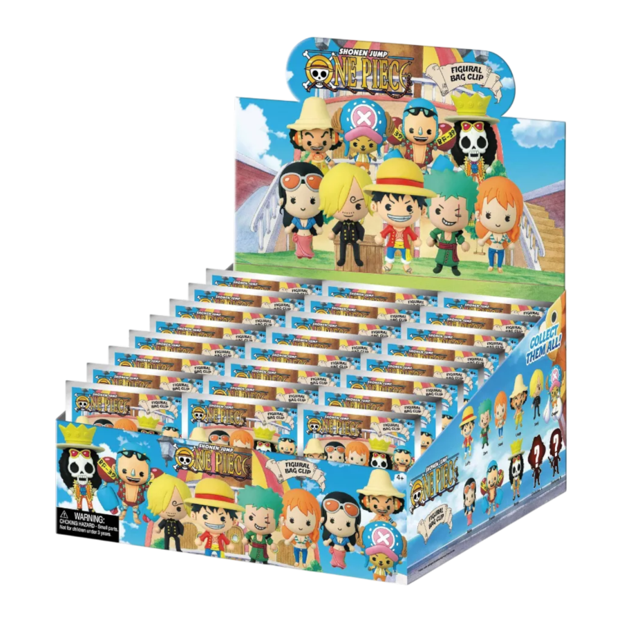 ONE PIECE 3D PVC BAG CLIPS BLIND BAG