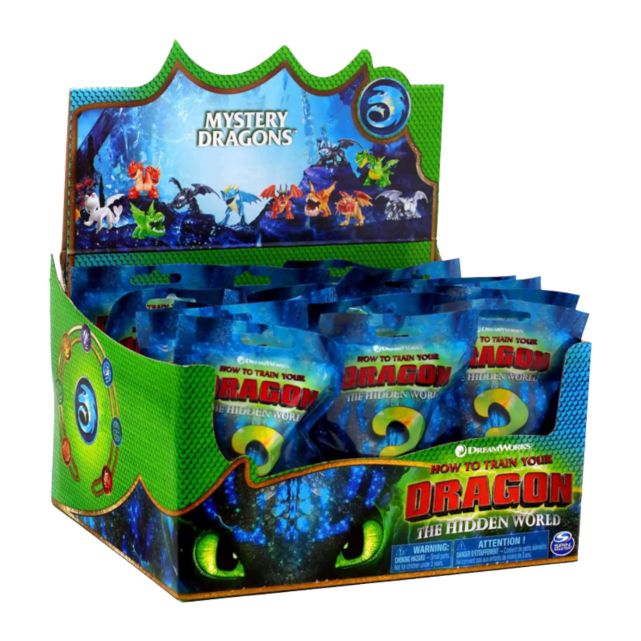 HOW TO TRAIN YOUR DRAGON 3D FIGURAL BAG CLIP BLIND BAG