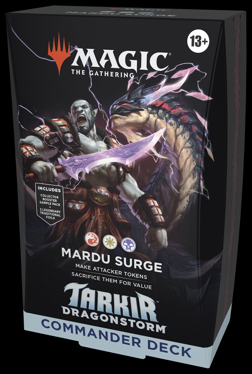MAGIC THE GATHERING TARKIR DRAGONSTORM COMMANDER DECK - MARDU SURGE