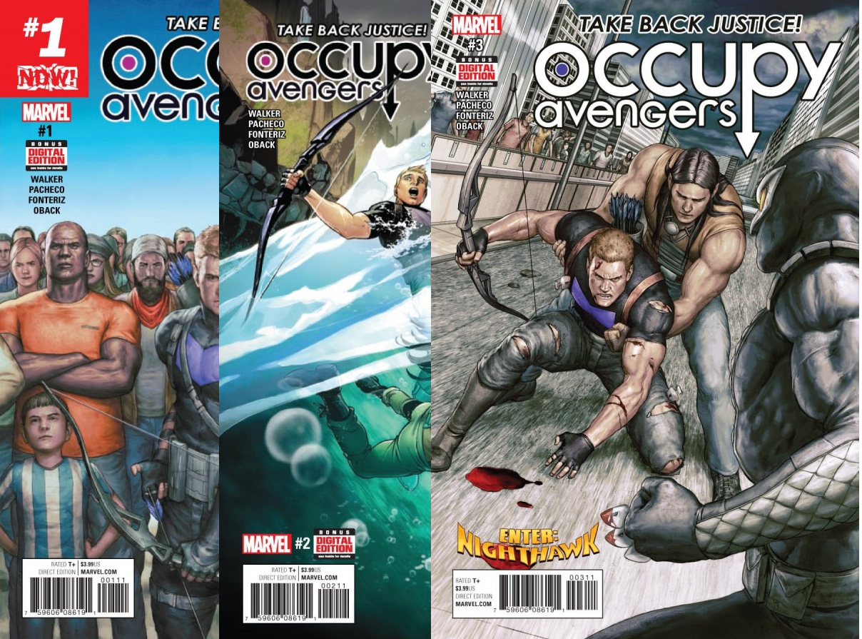 OCCUPY AVENGERS COMIC PACK