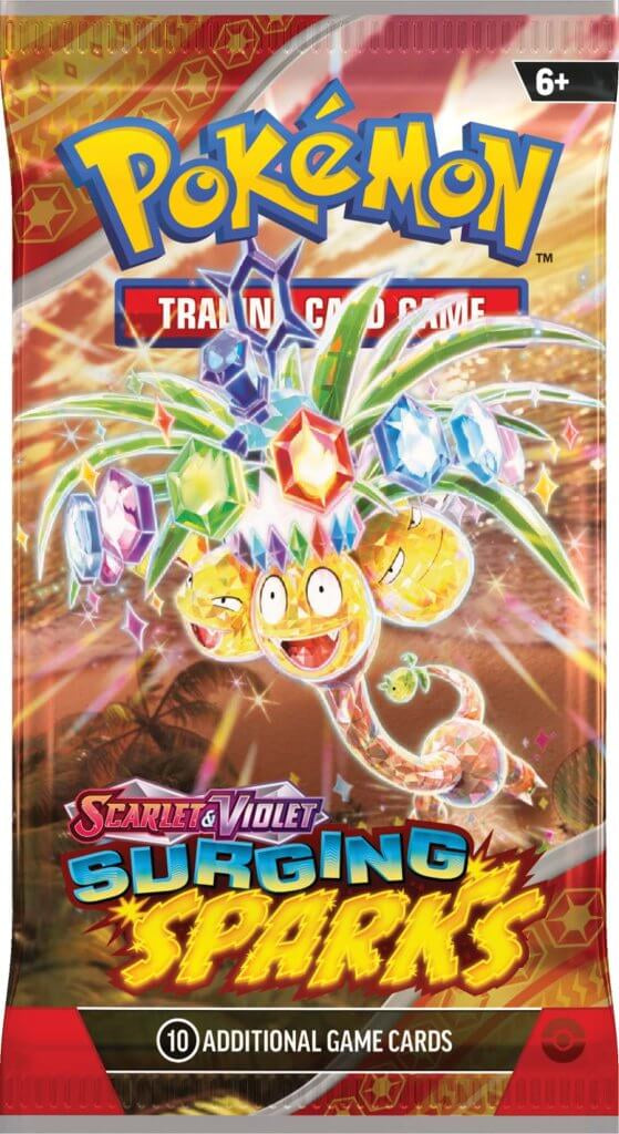 POKEMON SCARLET & VIOLET SURGING SPARKS BOOSTER