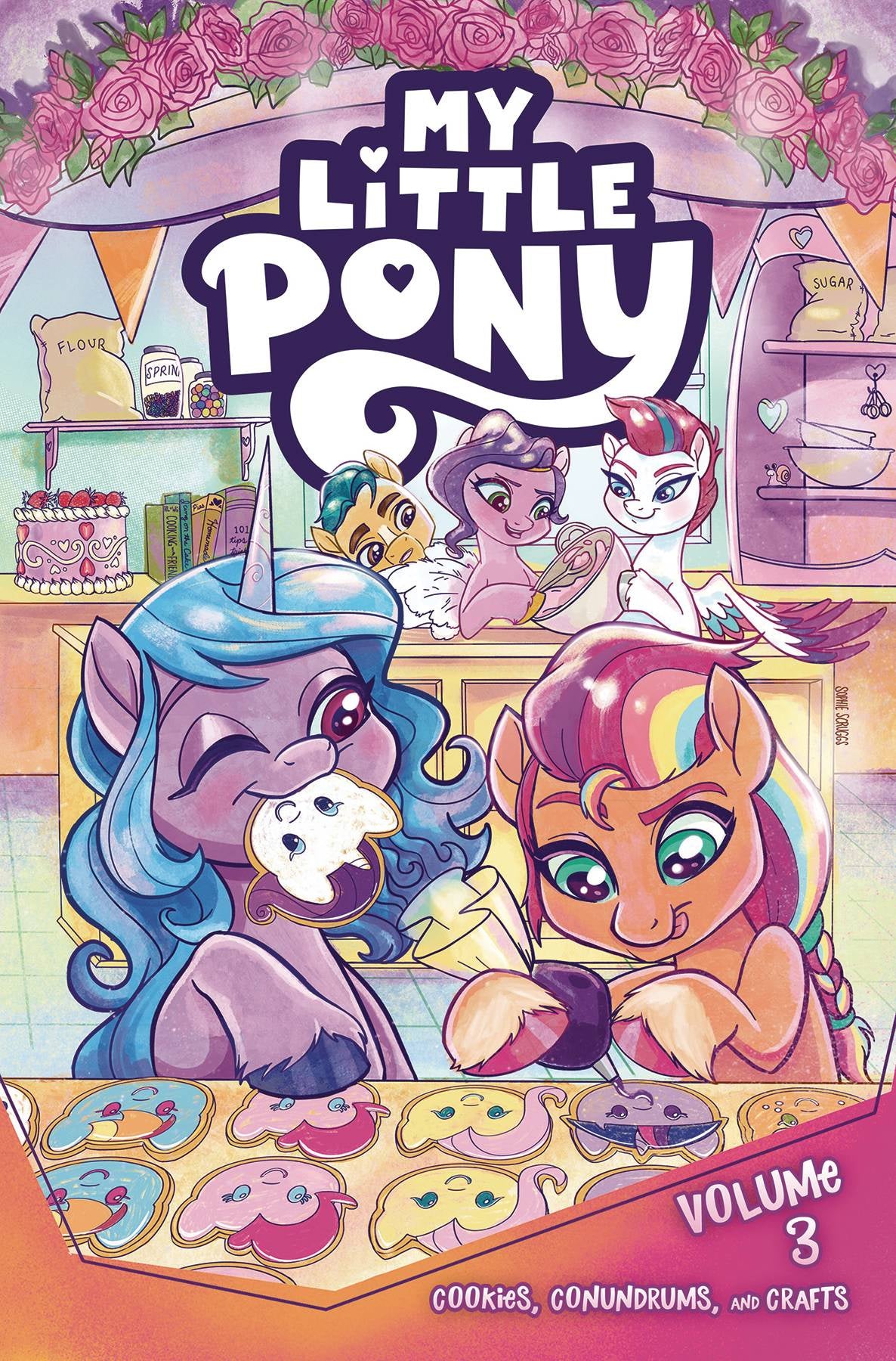 MY LITTLE PONY VOLUME 03 COOKIES CONUNDRUMS & CRAFTS
