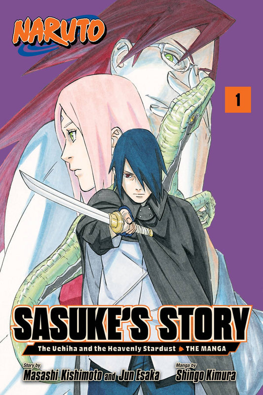 NARUTO SASUKES STORY UCHIHA HEAVENLY STARDUST GRAPHIC NOVEL VOLUME 01