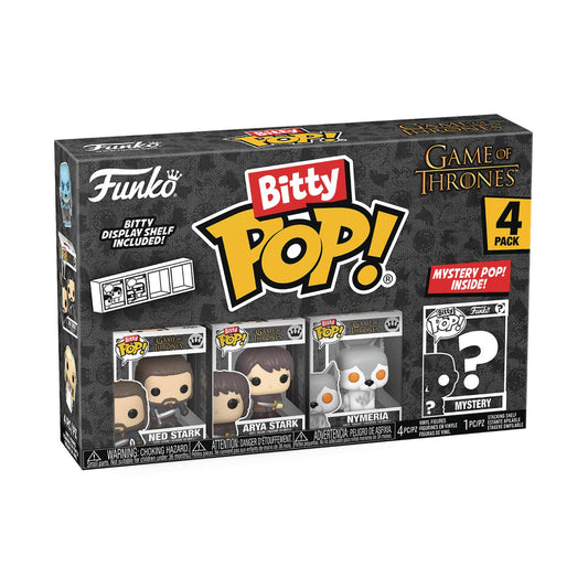 POP! TELEVISION: GAME OF THRONES: NED STARK  BITTY POP FOUR PACK