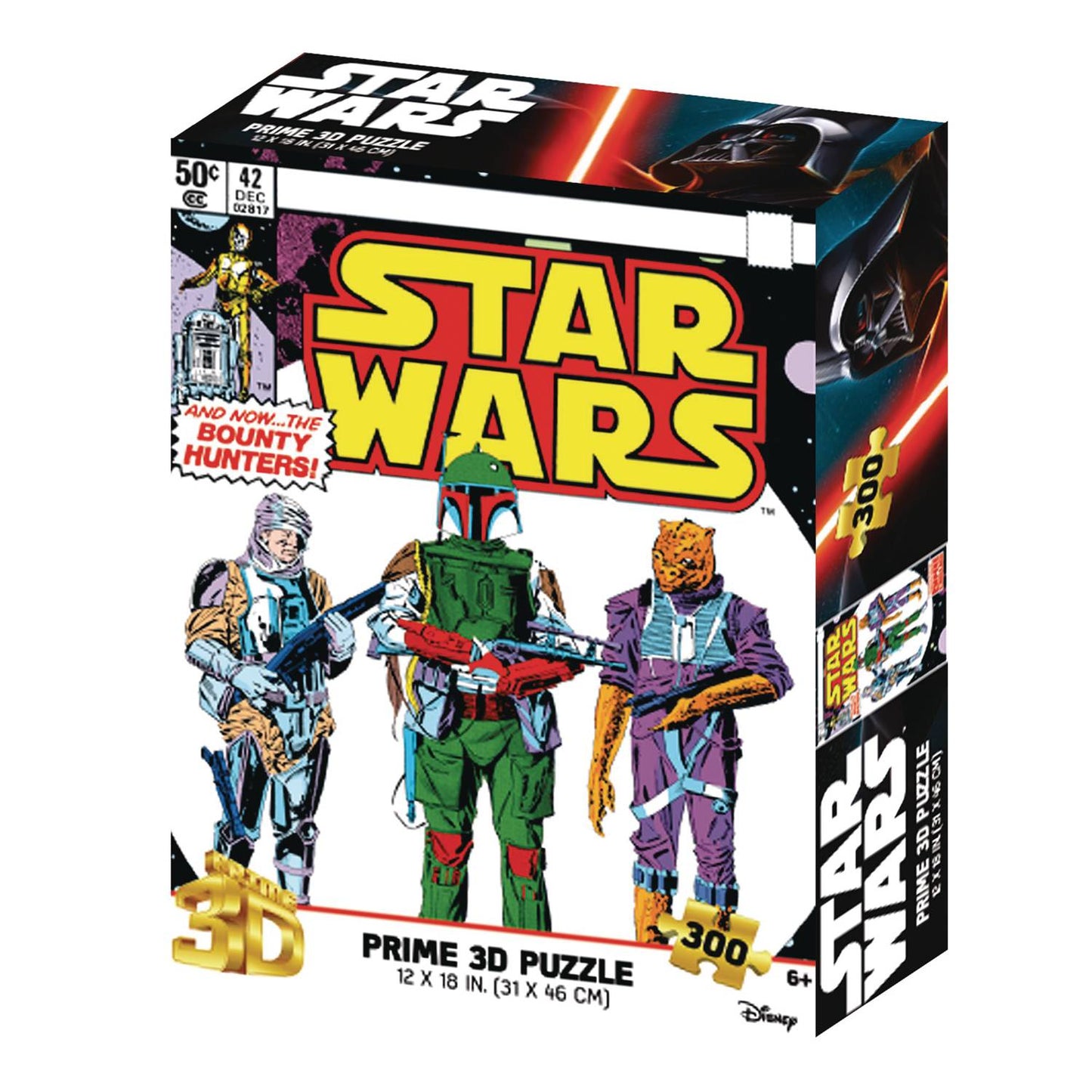 MARVEL STAR WARS #42 COVER 300 PIECE LENTICULAR PUZZLE