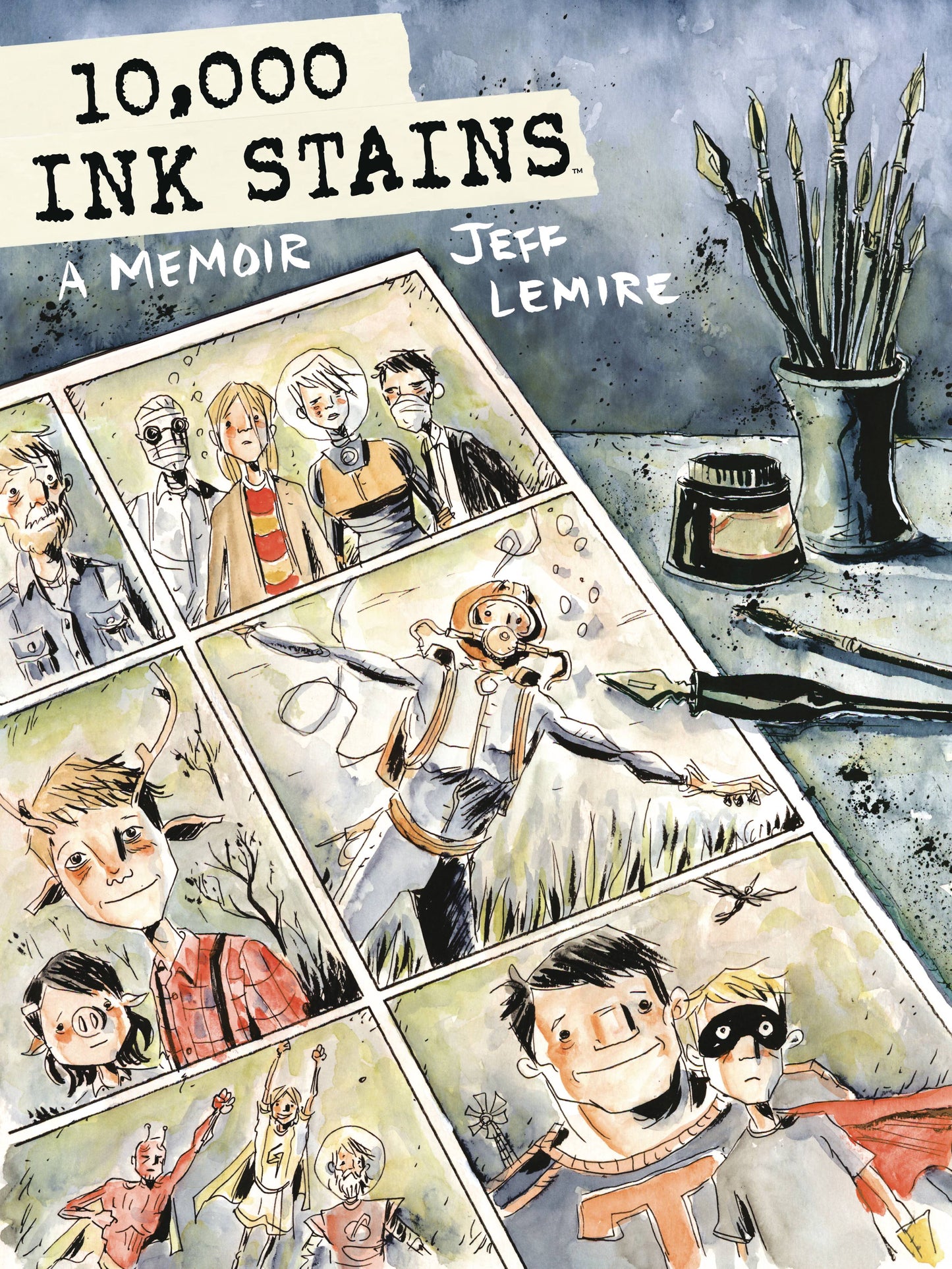 10,000 INK STAINS A MEMOIR