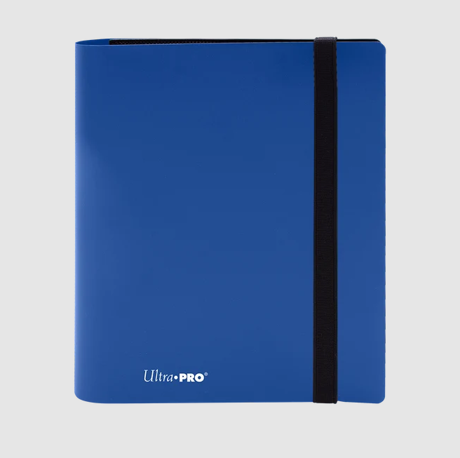 ULTRA PRO ECLIPSE 4 POCKET BINDER - PACIFIC BLUE