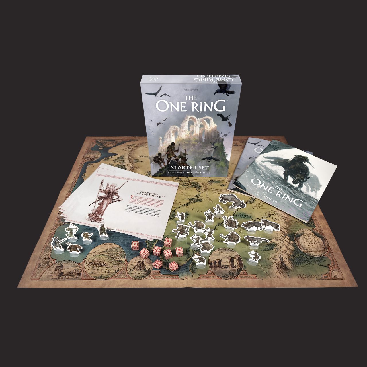 THE ONE RING - OVER HILL AND UNDER HILL STARTER SET