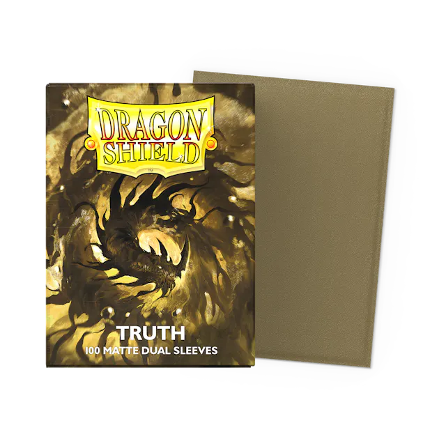 DRAGON SHIELD 100 MATTE DUAL SLEEVES - TRUTH