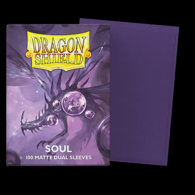 DRAGON SHIELD 100 MATTE DUAL SLEEVES - SOUL