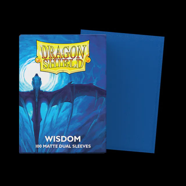 DRAGON SHIELD 100 MATTE DUAL SLEEVES - WISDOM