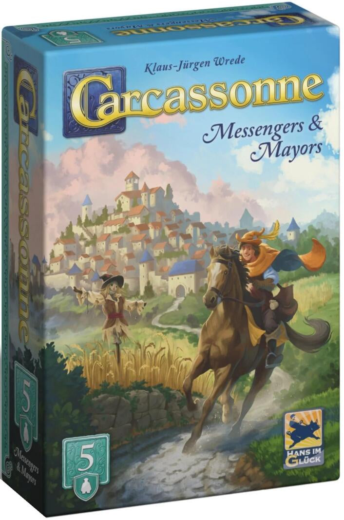 CARCASSONNE MESSENGERS & MAYORS (2025 Redesign)