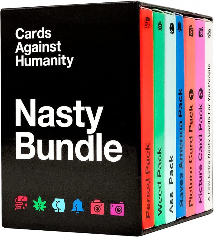 CARDS AGAINST HUMANITY NASTY BUNDLE