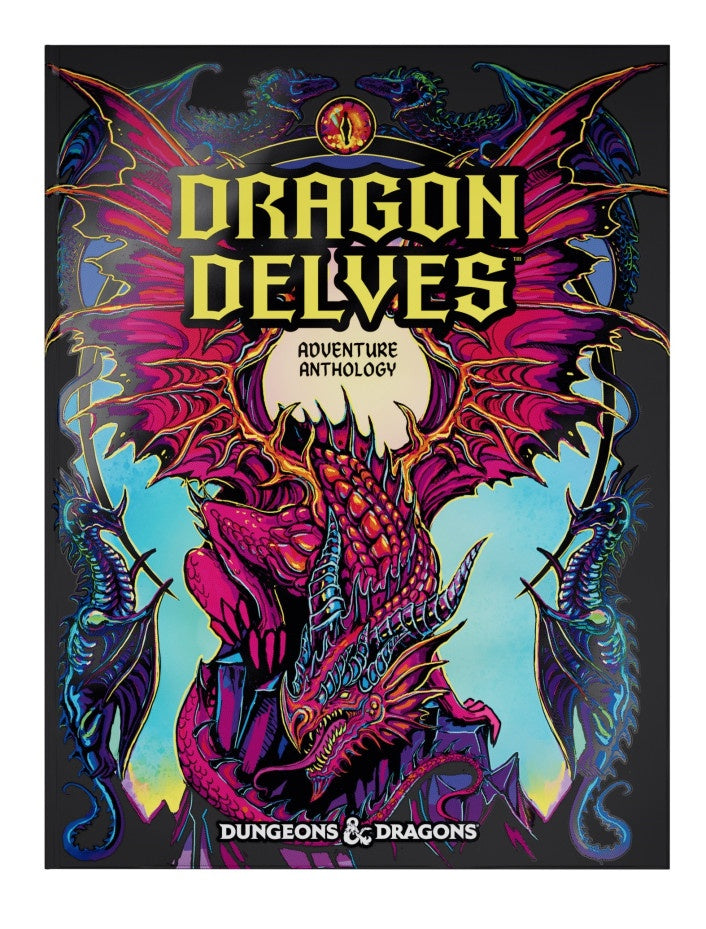 DUNGEONS & DRAGONS DRAGON DELVES AN ADVENTURE ANTHOLOGY ALTERNATIVE COVER HC