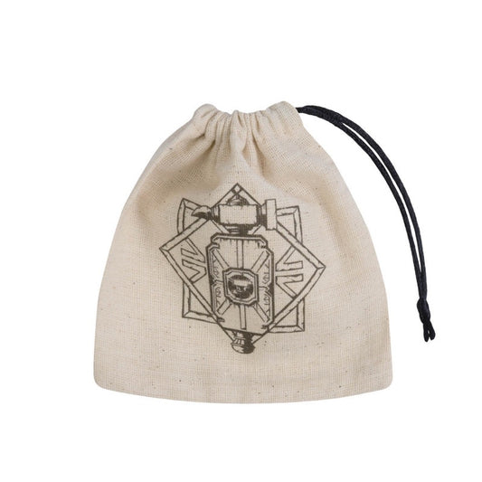 Q WORKSHOP DWARVEN BEIGE & BLACK DICE BAG