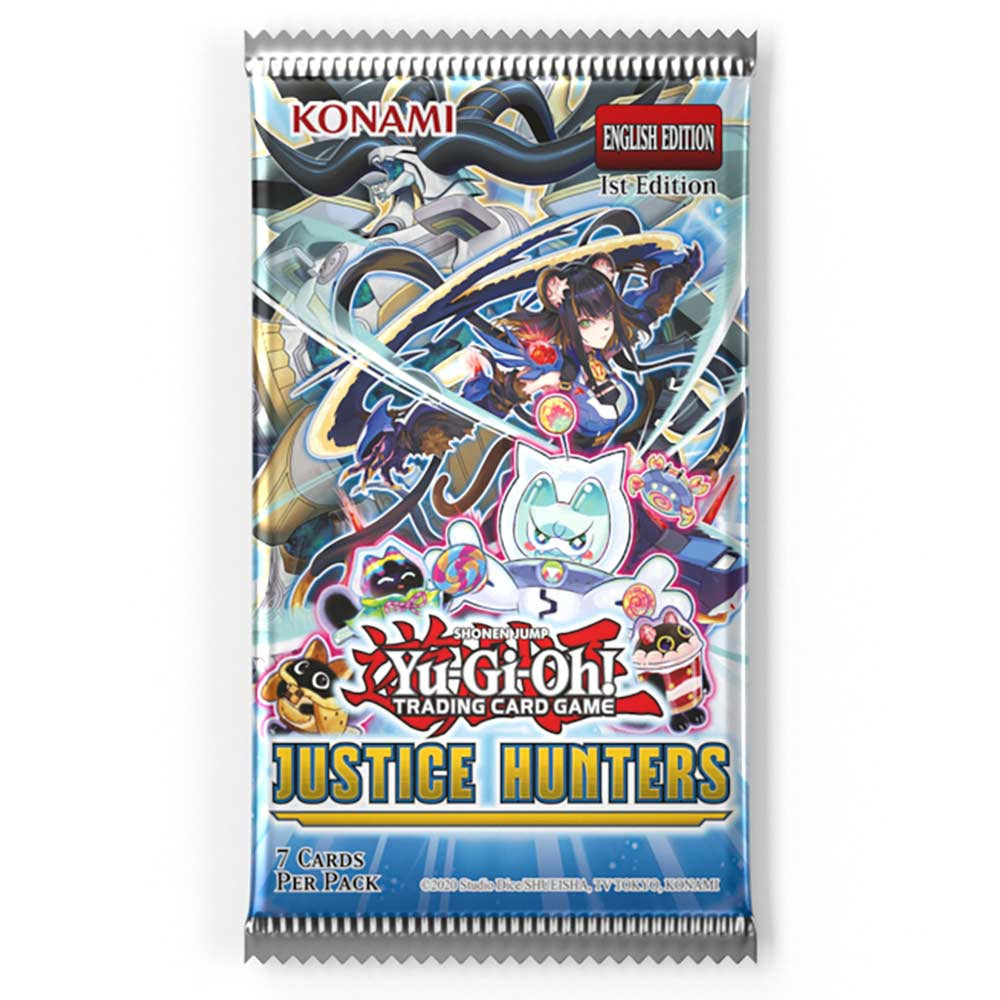YUGIOH JUSTICE HUNTERS BOOSTER