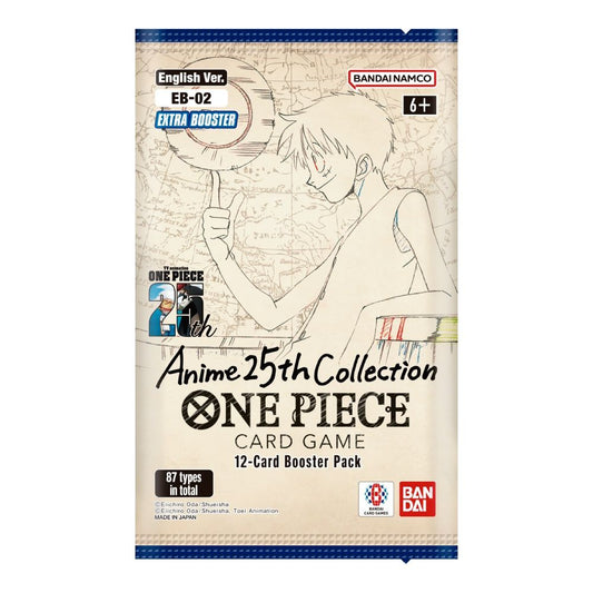 ONE PIECE CARD GAME EXTRA BOOSTER ANIME 25TH ANNIVERSARY COLLECTION