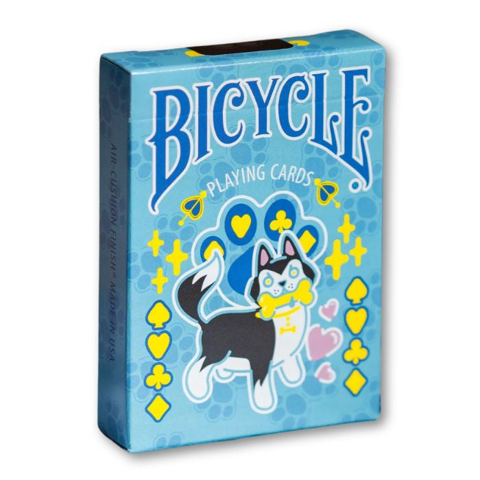BICYCLE DOGS PLAYING CARD
