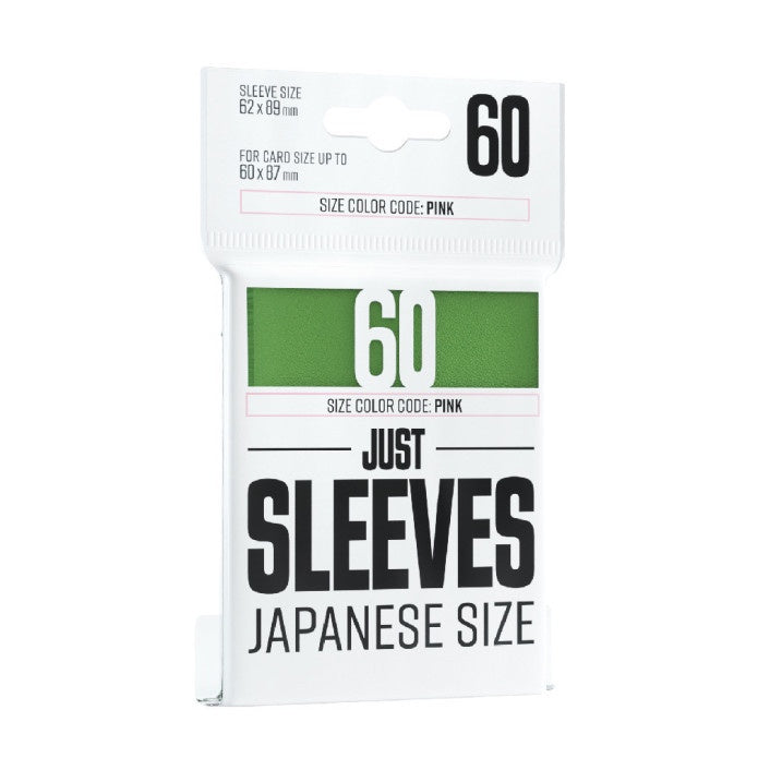 JUST SLEEVES JAPANESE SIZE - GREEN