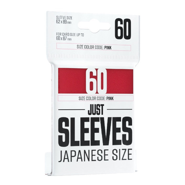 JUST SLEEVES JAPANESE SIZE - RED