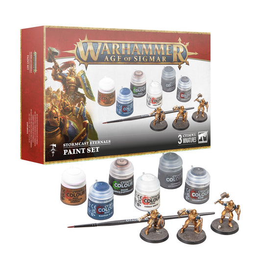 AGE OF SIGMAR STORMCAST ETERNALS PAINT SET