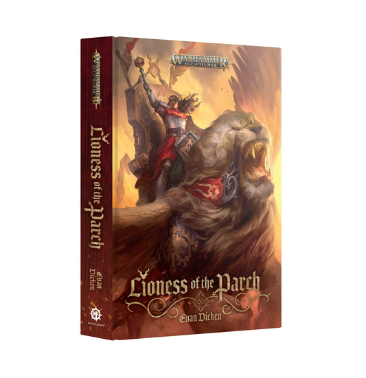 AGE OF SIGMAR LIONESS OF THE PARCH BY EVAN DICKEN HC