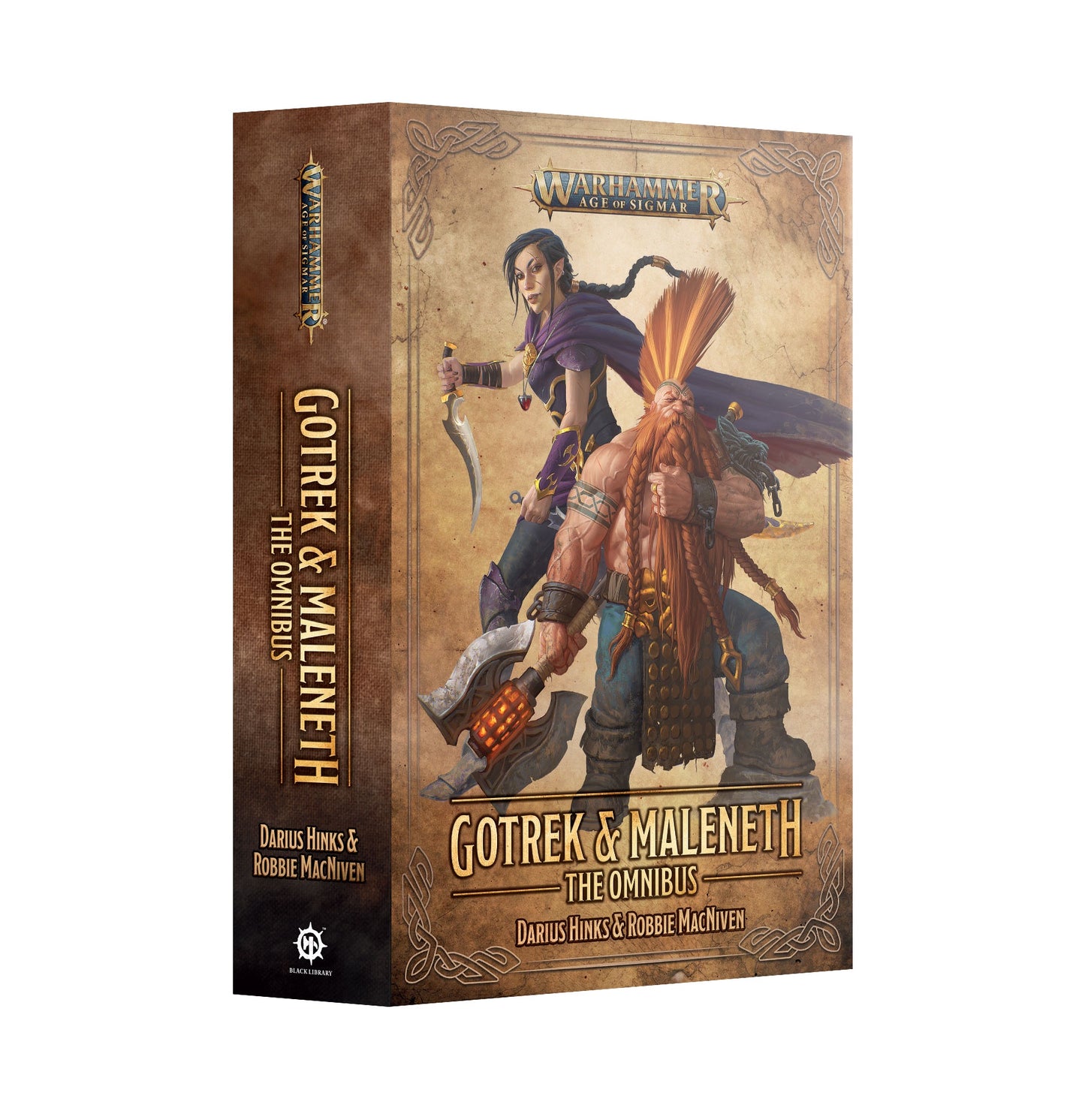 WARHAMMER AGE OF SIGMAR GOTREK AND MALENETH THE OMNIBUS