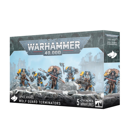 40K SPACE WOLVES WOLF GUARD TERMINATORS