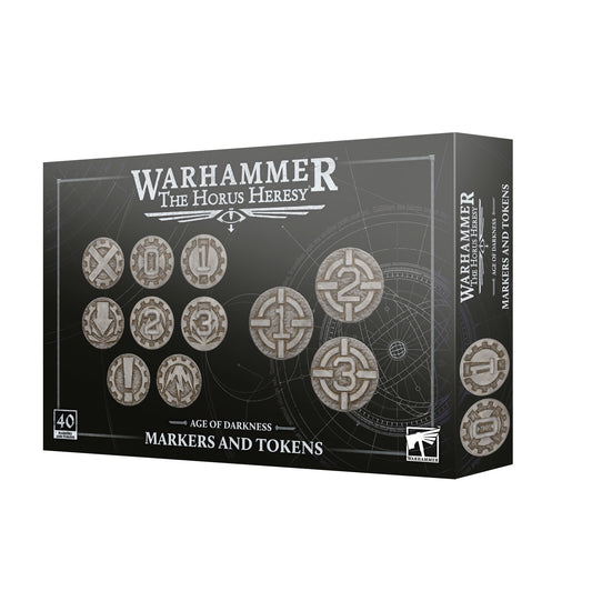 WARHAMMER THE HORUS HERESY MARKERS & TOKENS