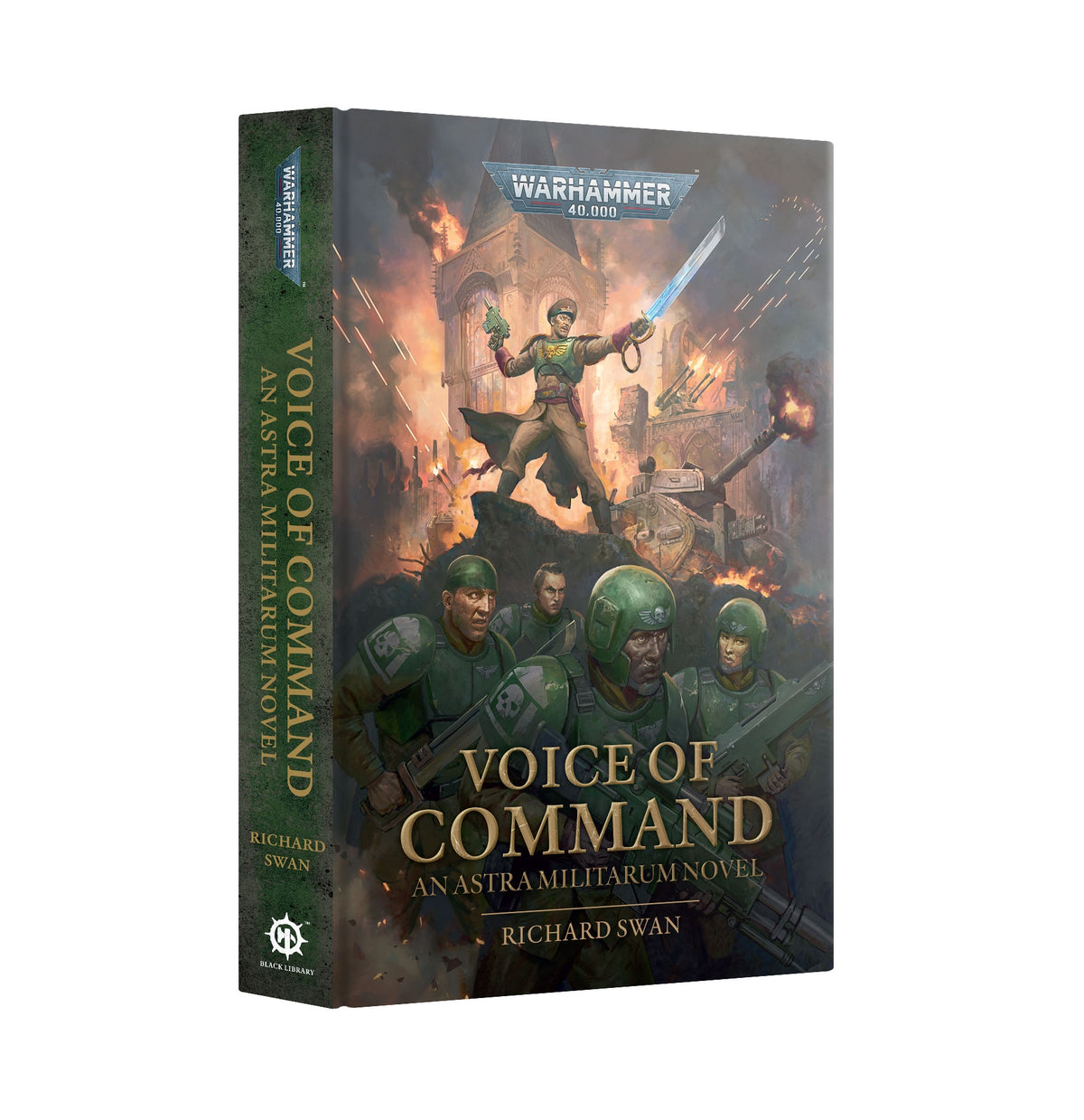 Preorder 19/09 - 40K VOICE OF COMMAND BY RICHARD SWAN HC