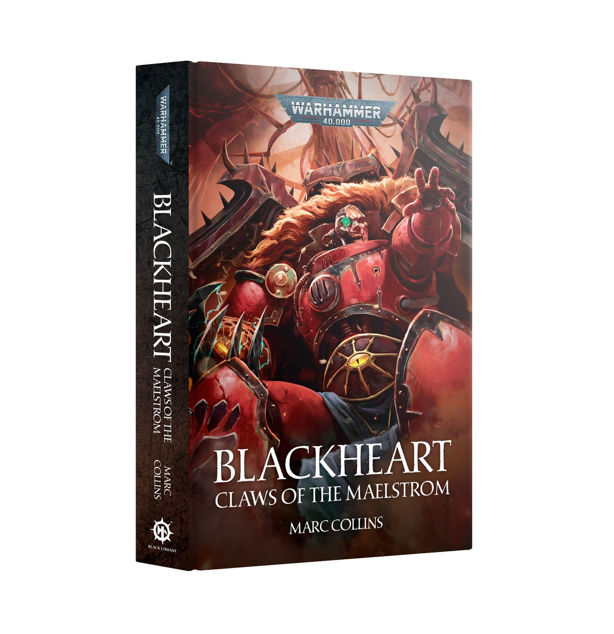 Preorder 19/09 - 40K BLACKHEART CLAWS OF THE MAELSTROM BY MARC COLLINS HC