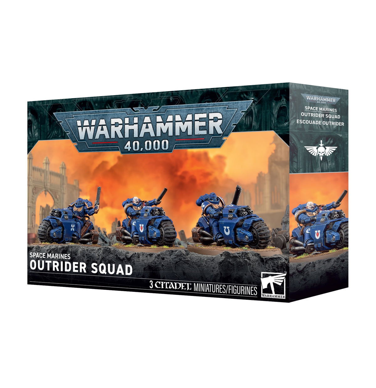 Preorder 03/10/26 - 40K SPACE MARINES OUTRIDER SQUAD