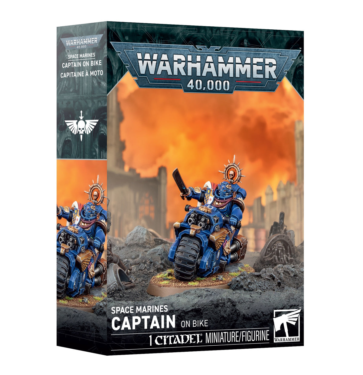 Preorder 03/10/26 - 40K SPACE MARINES CAPTAIN ON BIKE