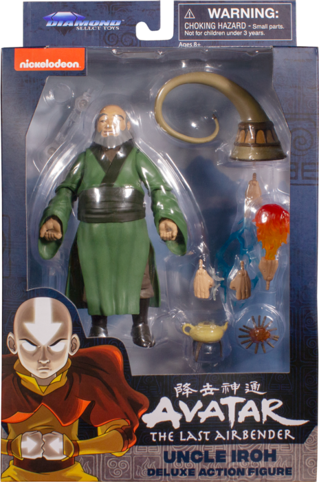 AVATAR THE LAST AIRBENDER ACTION FIGURE - EARTH NATION IROH