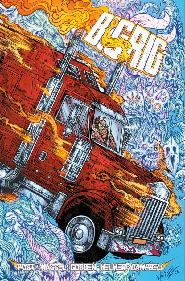 Big Rig #1 Cover B Maria Wolf Bundle Box Variant