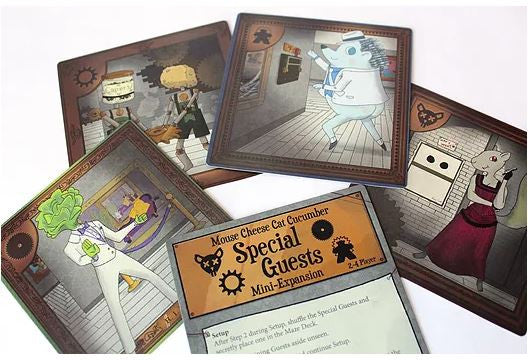 MOUSE CHEESE CAT CUCUMBER