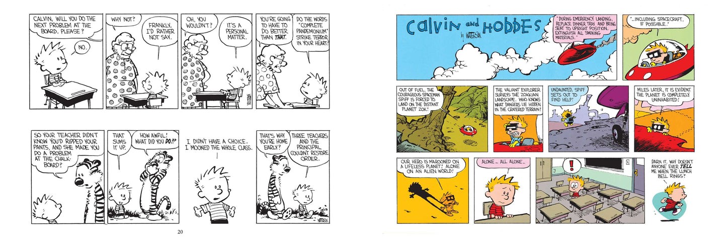 THE CALVIN AND HOBBES PORTABLE COMPENDIUM BOOKS 3 & 4