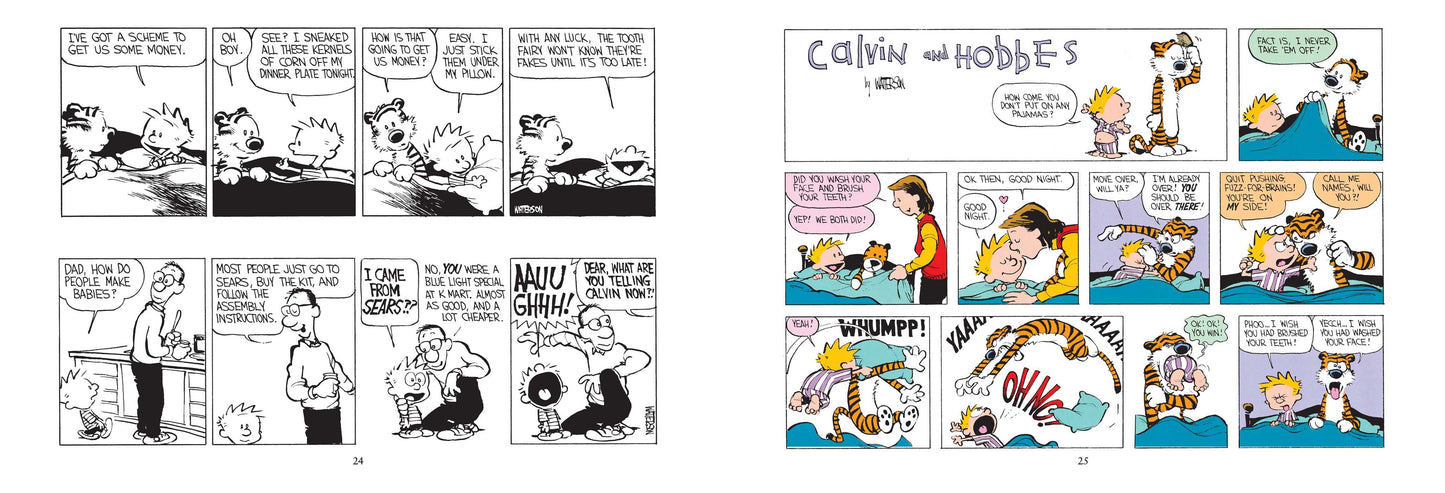 THE CALVIN AND HOBBES PORTABLE COMPENDIUM BOOKS 3 & 4