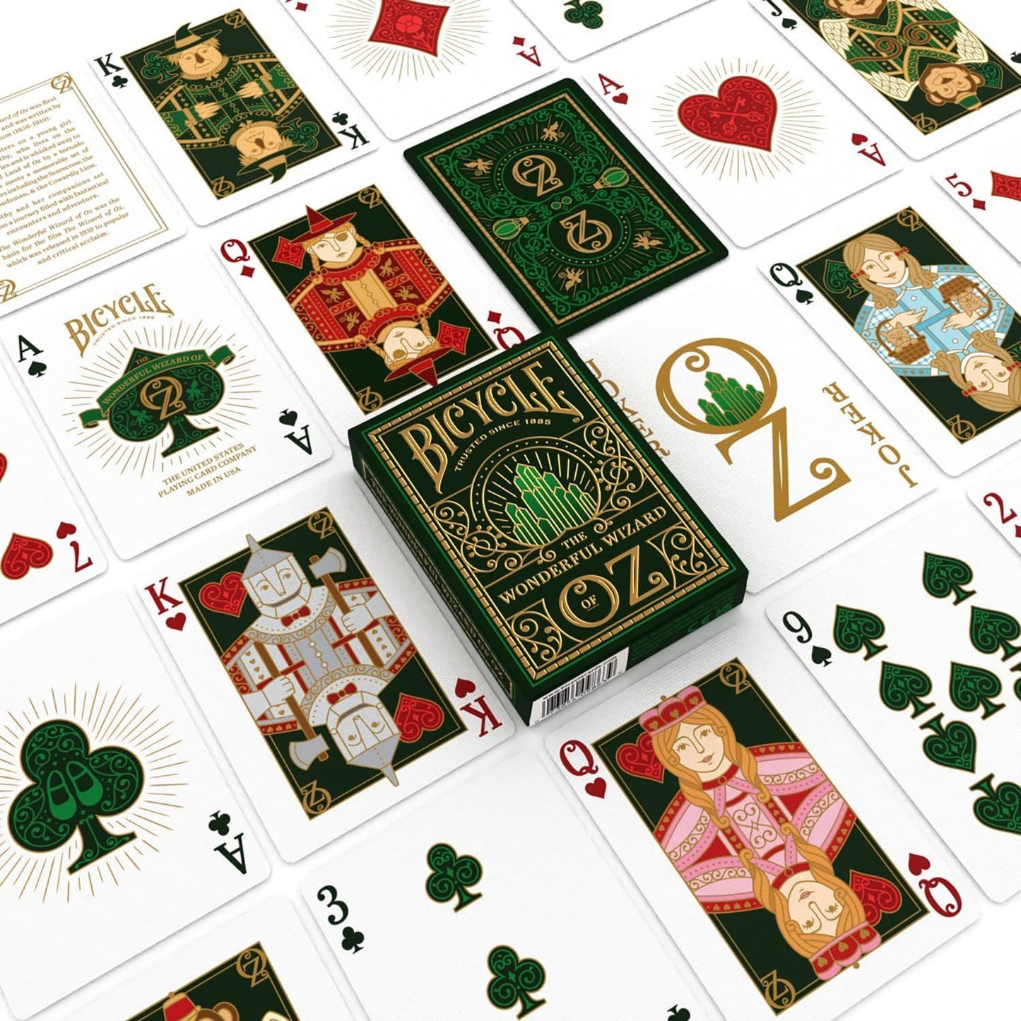 BICYCLE WIZARD OF OZ PLAYING CARDS