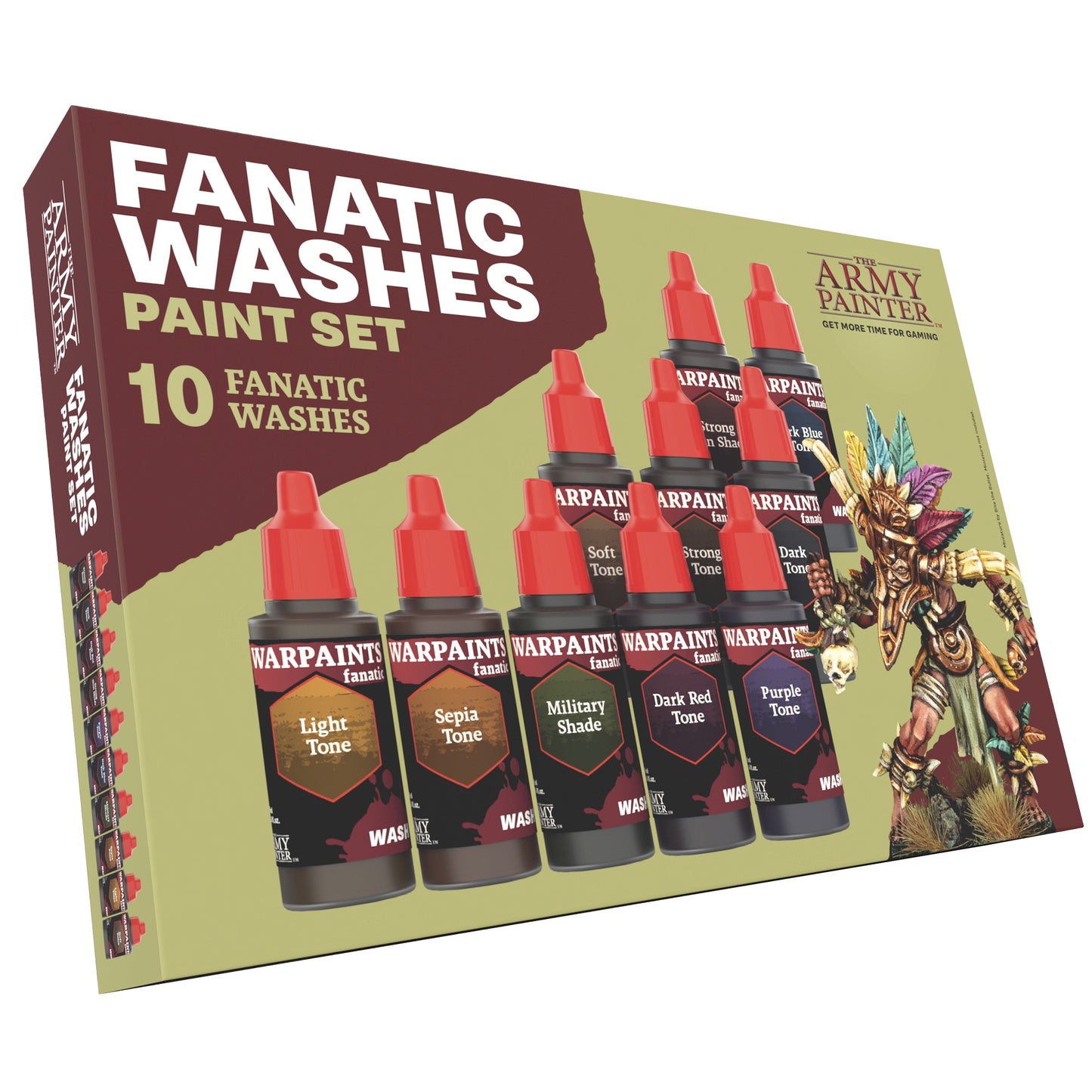 ARMY PAINTER WARPAINTS FANATIC WASHES PAINT SET