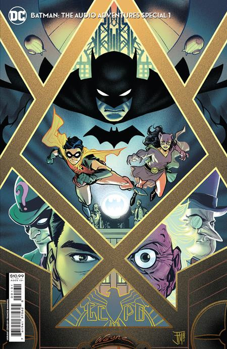 BATMAN THE AUDIO ADVENTURES SPECIAL #1 (ONE SHOT) CVR B FRANCIS MANAPUL CARD STOCK VARIANT