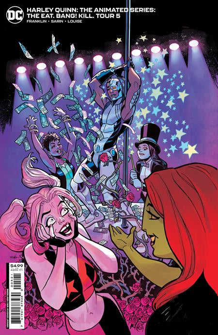 HARLEY QUINN THE ANIMATED SERIES THE EAT BANG KILL TOUR #5 (OF 6) CVR B MIKE HAWTHORNE CARD STOCK VARIANT