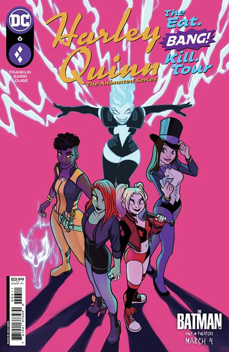 HARLEY QUINN THE ANIMATED SERIES THE EAT BANG KILL TOUR #6 (OF 6) CVR A MAX SARIN