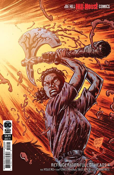 REFRIGERATOR FULL OF HEADS #4 (OF 6) CVR B  BRIAN LEVEL  AND LEE LOGHRIDGE CARD STOCK VARIANT