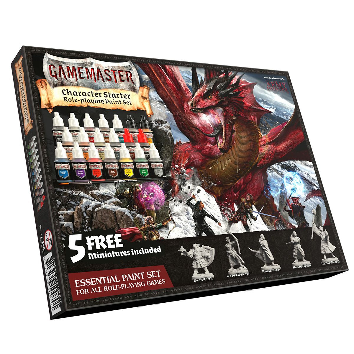 GAMEMASTER CHARACTER STARTER RPG PAINT SET