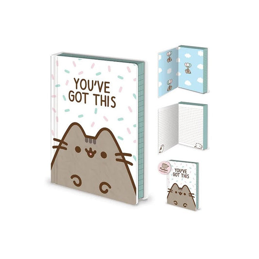 PUSHEEN YOU'VE GOT THIS PREMIUM NOTEBOOK