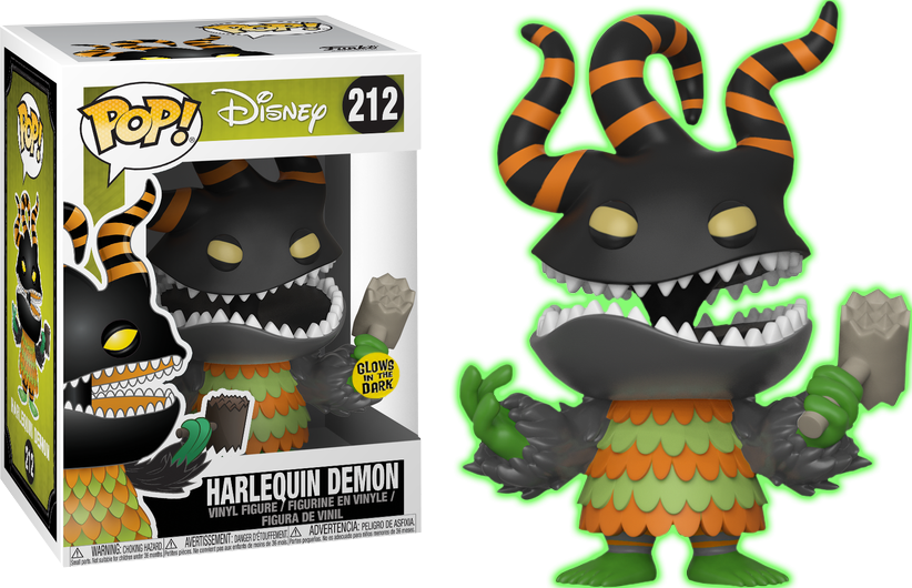 POP! DISNEY: NIGHTMARE BEFORE CHRISTMAS: HARLEQUIN DEMON (GLOW)