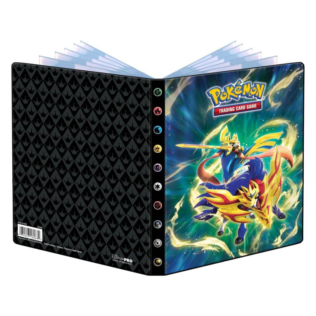 POKEMON 4 POCKET PORTFOLIO CROWN ZENITH